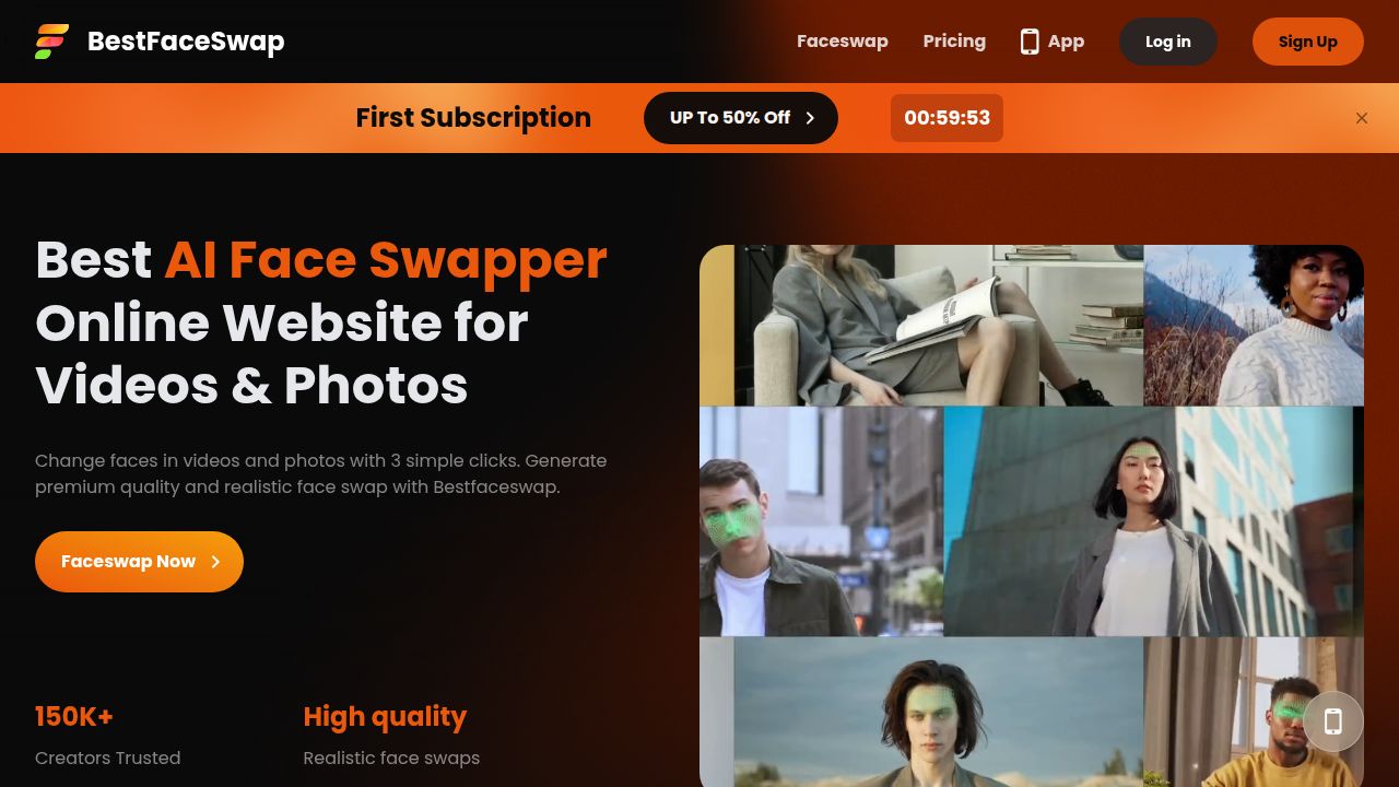 BestFaceSwap listing screenshot