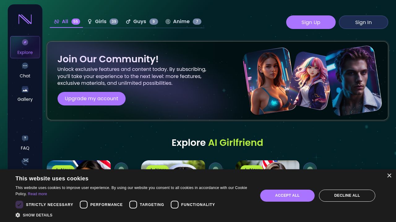 Infatuated AI listing screenshot