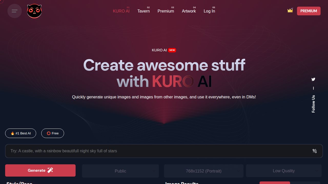 Kuro AI listing screenshot