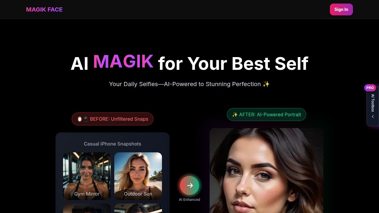 MagikFace listing screenshot