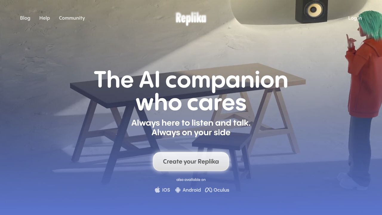 Replika's screenshot