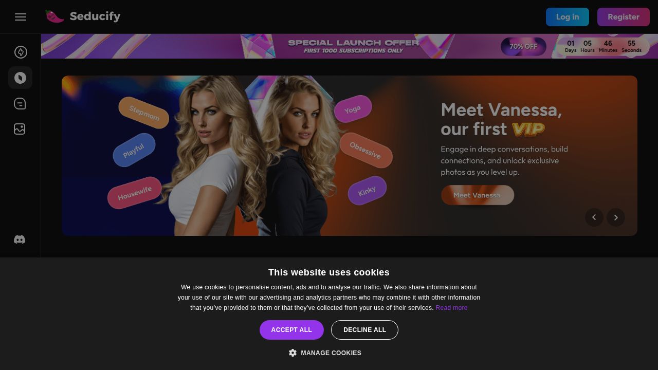 Seducify listing screenshot
