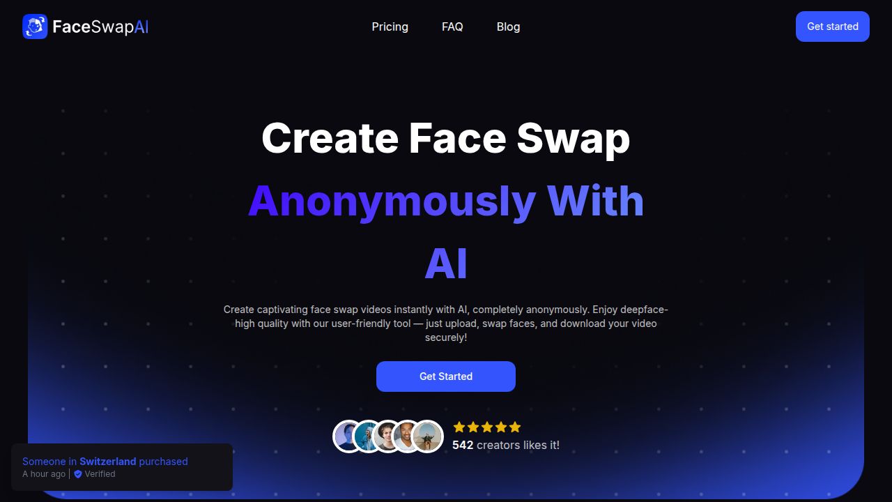 Video Face Swap AI listing screenshot