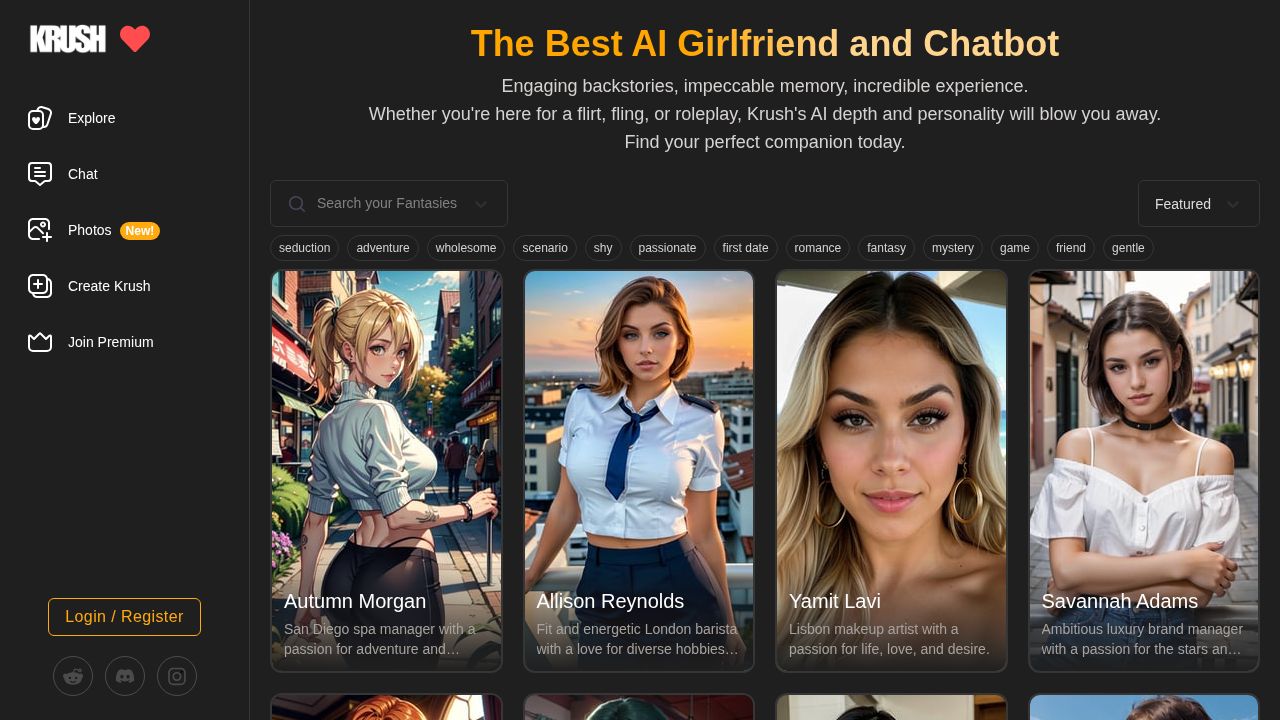 Krush Chat listing screenshot